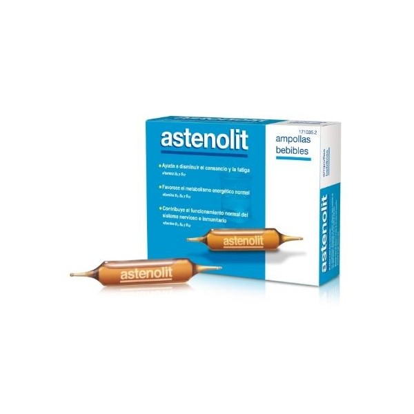 Astenolit 12 Ampollas Bebibles