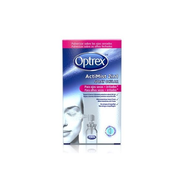 Optrex Actimist 2 en 1 Spray Ocular Ojos Secos 10ml