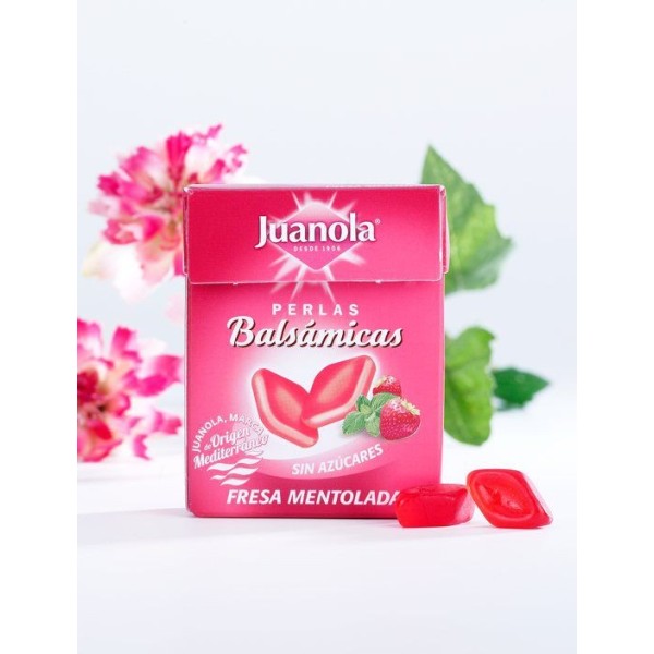 Juanola Perlas Balsámicas Fresa Mentolada 25gr