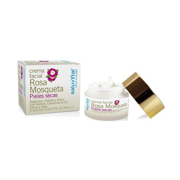 Saluvital Crema Aceite Rosa Mosqueta Piel Seca 50 ml