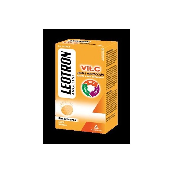 Leotron Vitamina C 36 Comprimidos Efervescentes