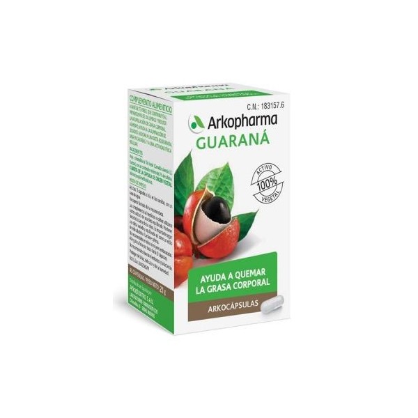 Arkopharma Guaraná 45 Cápsulas