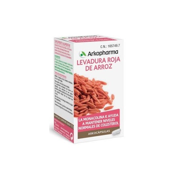 Arkopharma Arkocaps Levadura Roja de Arroz 48 Cápsulas