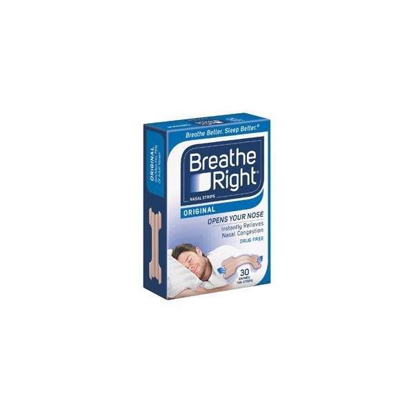 Breathe Right Tira Nasal 30uds talla grande