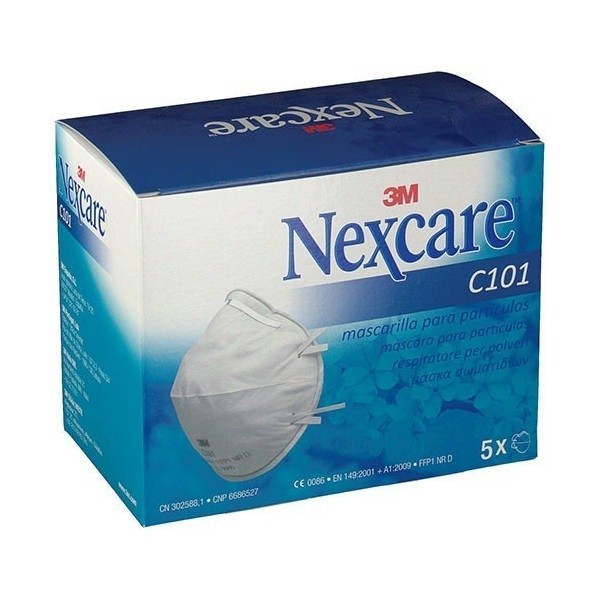 Nexcare Mascarilla Protección Aseptex 5 uds