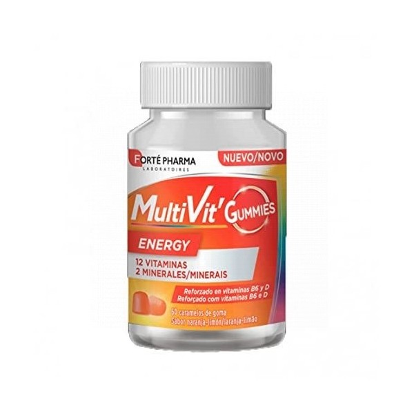 Forté Pharma Multivit Gummies 60 Caramelos de Goma