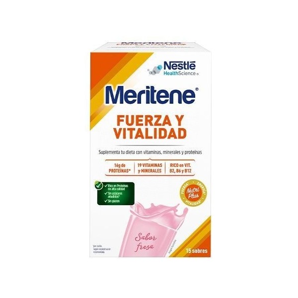 Meritene Fresa 15 Sobres