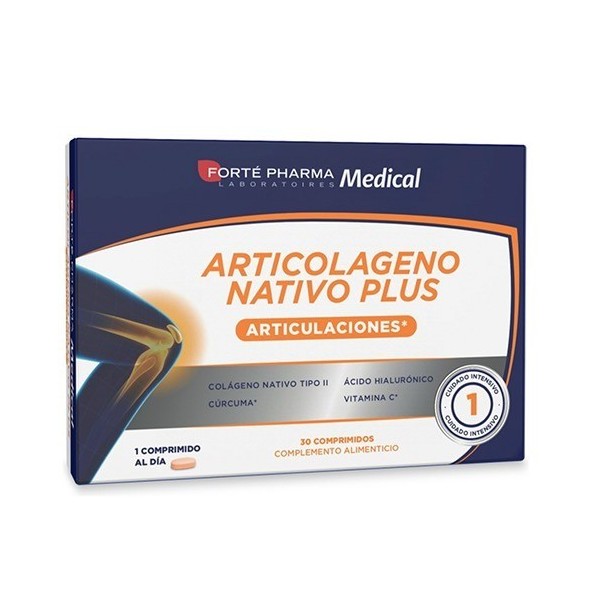 Forte Pharma Articolágeno Nativo Plus 30 Comprimidos