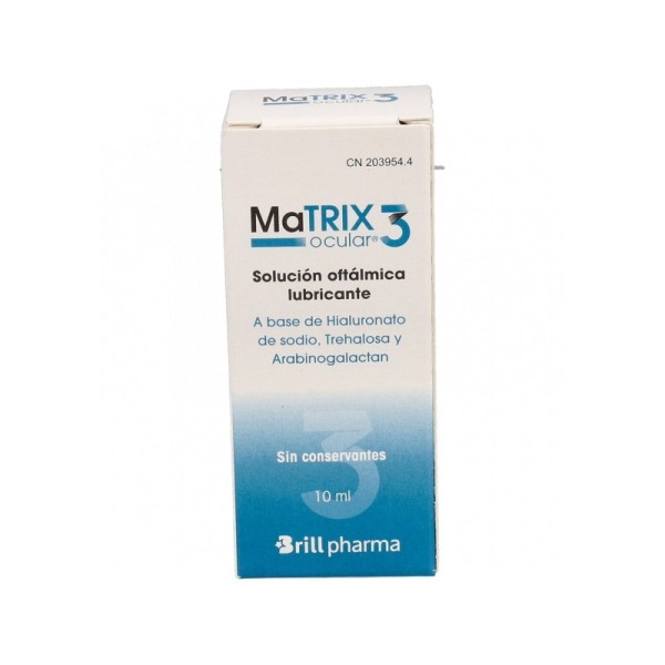 Matrix Ocular 3 Solución Oftálmica Lubricante 10ml