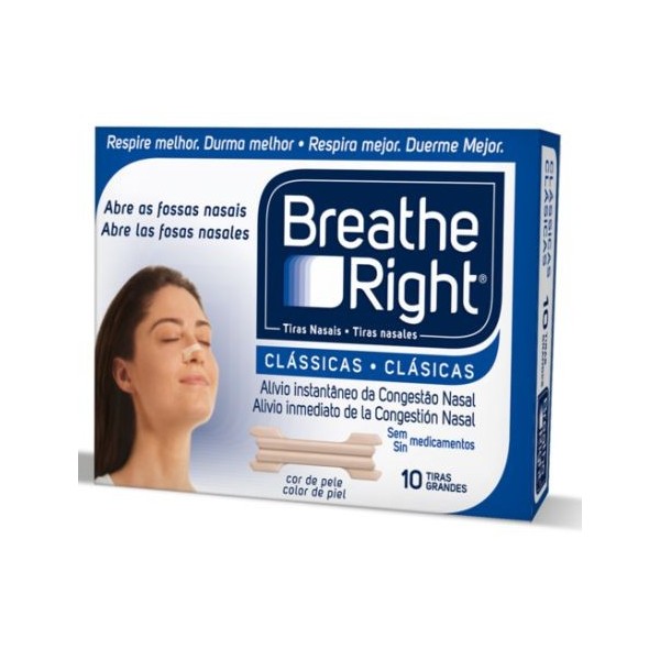 Breathe Right Tira Nasal Grande 10uds