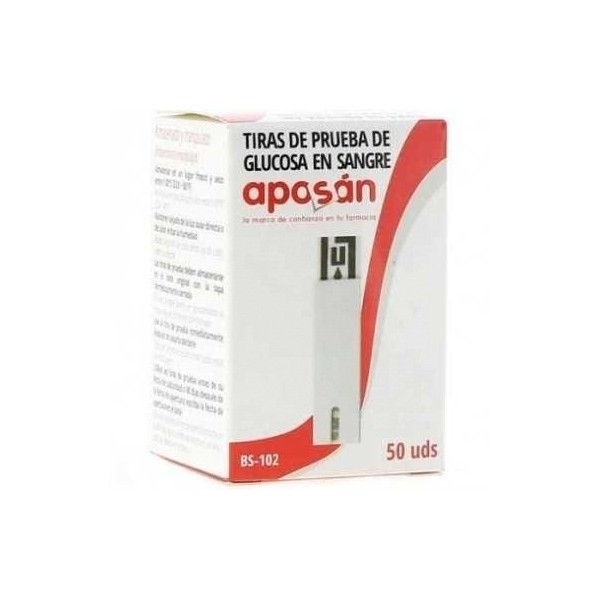 Tiras Reactivas Glucemia Aposan 50 U