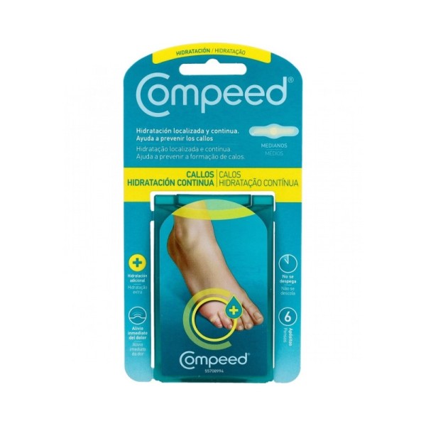 Compeed Callos Hidratación Continua 6uds