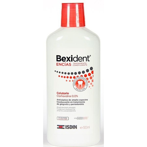 Isdin Bexident Colutorio Encías Clorhexidina 500 ml