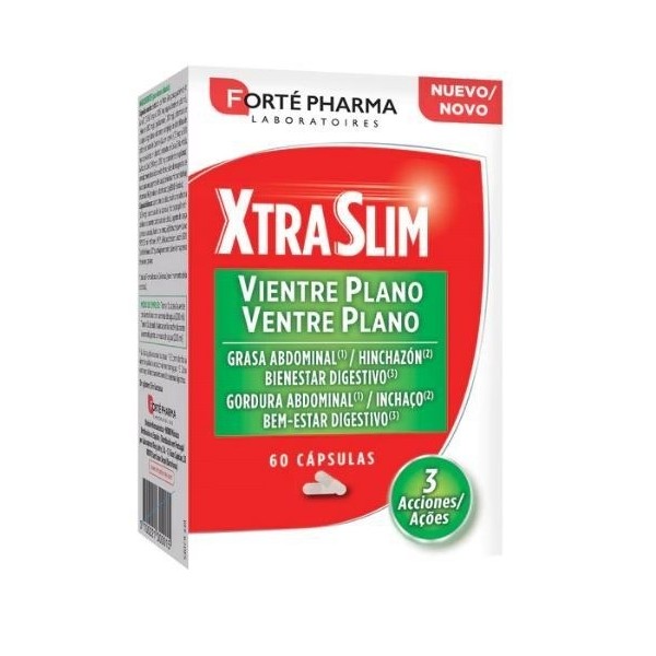 Forte Pharma Xtraslim Vientre Plano 60 Cápsulas