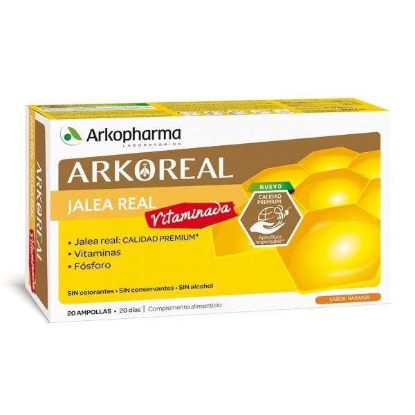 Arkoreal Jalea Real Fresca Vitaminada 20 Unidosis