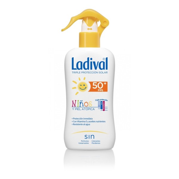 Ladival Niños y Piel Atópica Spray FPS50+ 200ml