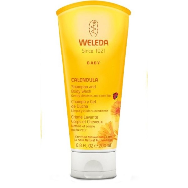 Weleda Champu y Gel de Ducha Caléndula 200 ml