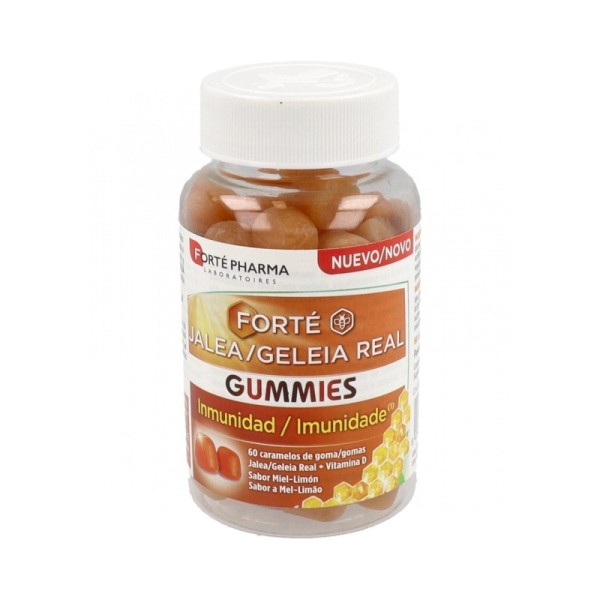 Reig Jofre Forte Jalea Real Gummies 60 Gummies Sabor Miel Limón