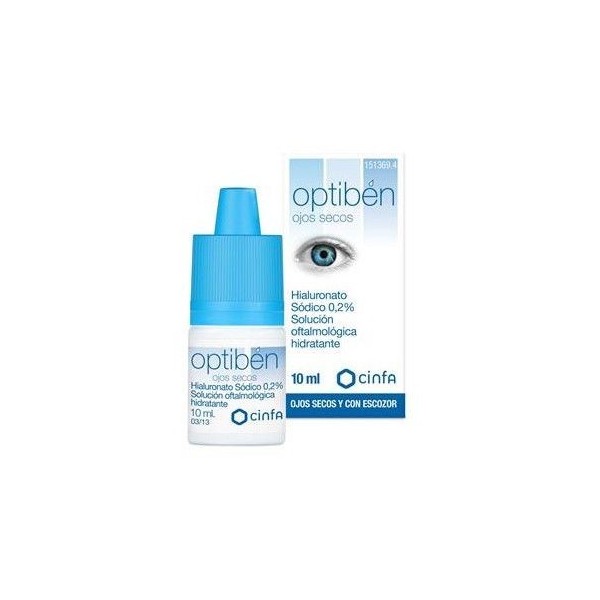 Optiben 10 Ml Sol Oftalmologica