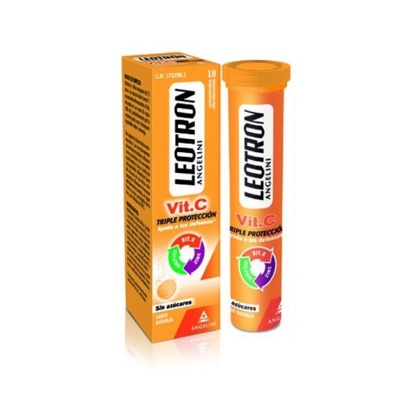 Leotron Vitamina C 18 Comprimidos Efervescentes