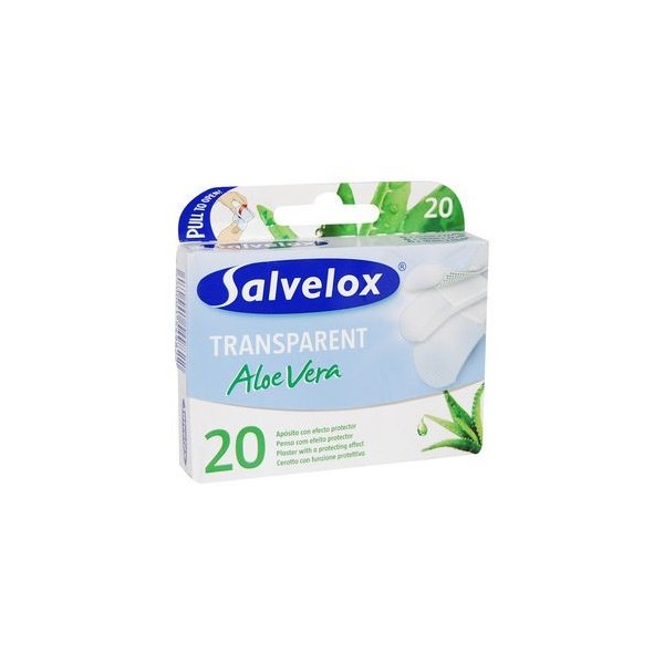 Salvelox Transparent Aloe Vera 20 U