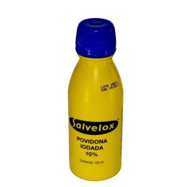 Salvelox Povidona Yodada 10% 125 Ml