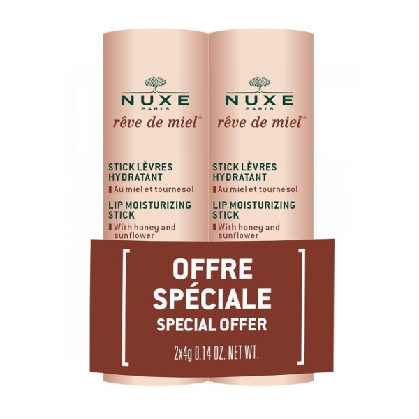 Nuxe Reve de Miel Stick Hidratante Labial 2 x 4gr