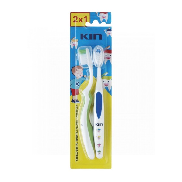 Kin Cepillo Dental Infantil 2uds