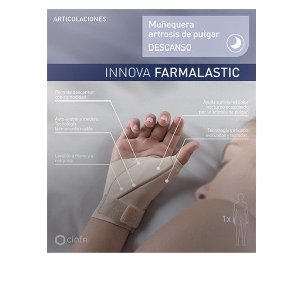 Farmalastic Innova Muñequera Artrosis Pulgar Izquierdo Talla P