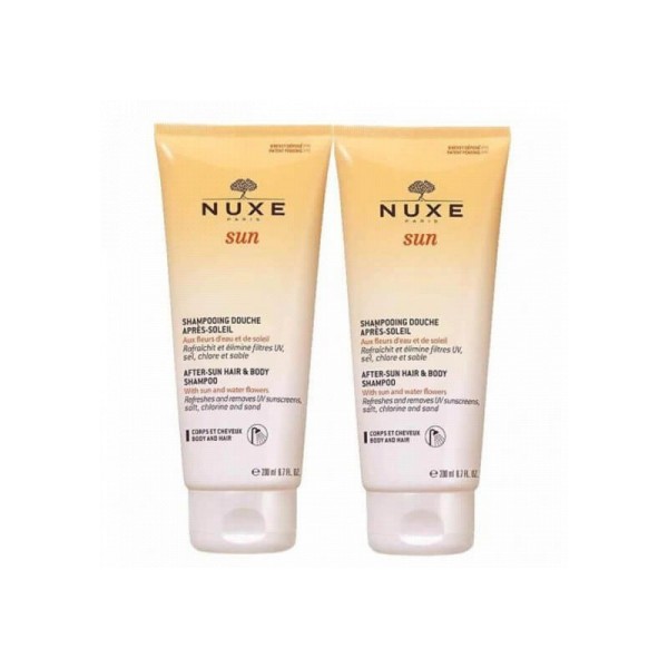 Nuxe Sun Champú Gel de Ducha 2 x 200ml