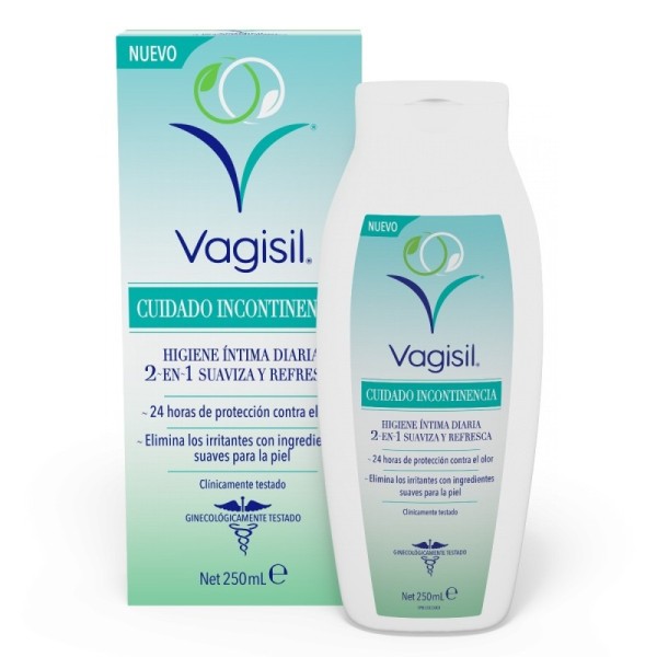 Vagisil Incontinencia Higiene Íntima Diaria 2 en 1 250ml