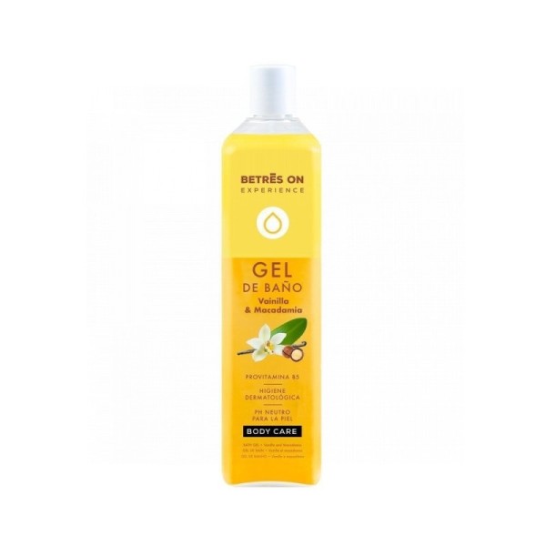 Betres On Gel de Baño Vainilla y Macadamia 750ml