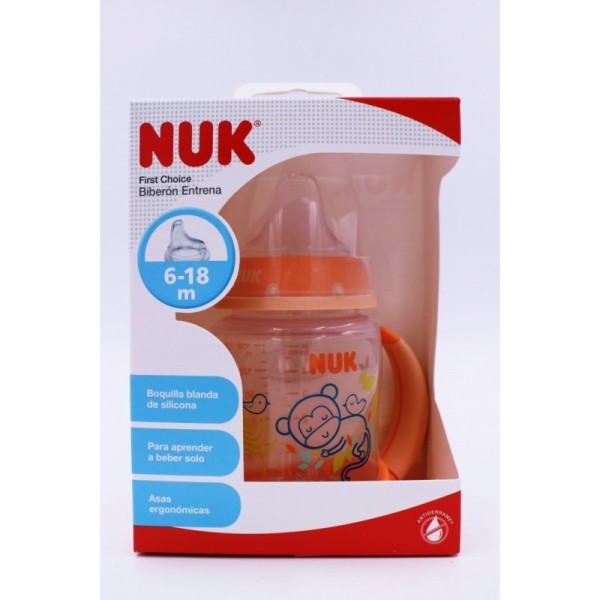 Nuk Biberón Silicona Entrena Col 2020 150ml