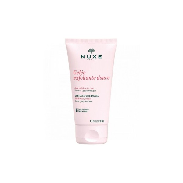 Nuxe Gel Exfoliante con Pétales de Rosa 75ml