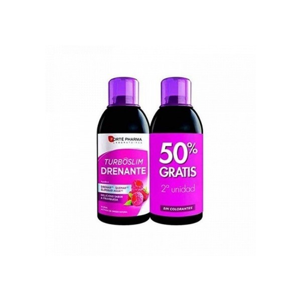 Forté Pharma Turboslim Drenante Frambuesa 2 x 500ml