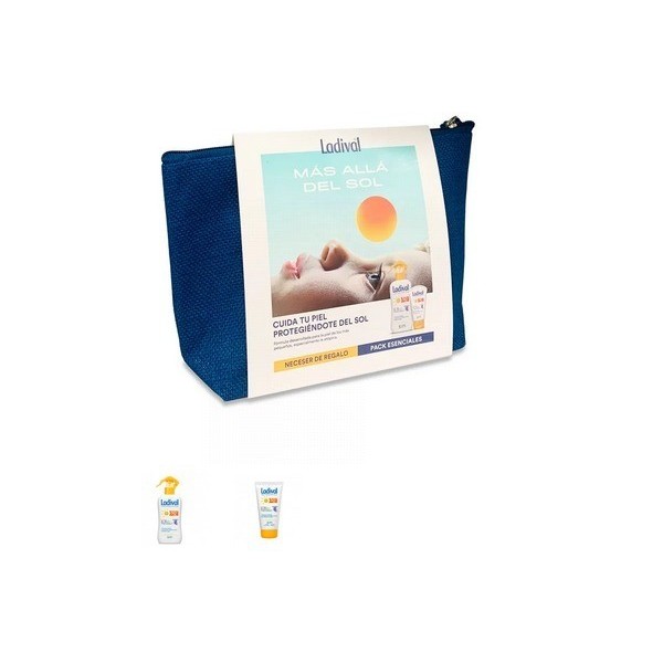 Ladival Pack Niños y Piel Atópica Spray SPF+ 200ml + Loción SPF-50 + Regalo Neceser