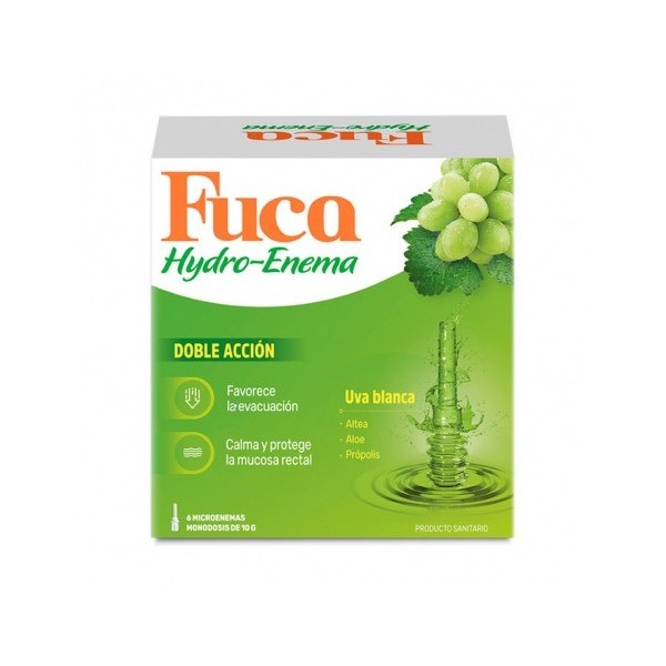 Fuca Hydro Enema 6 Microenemas x 10gr