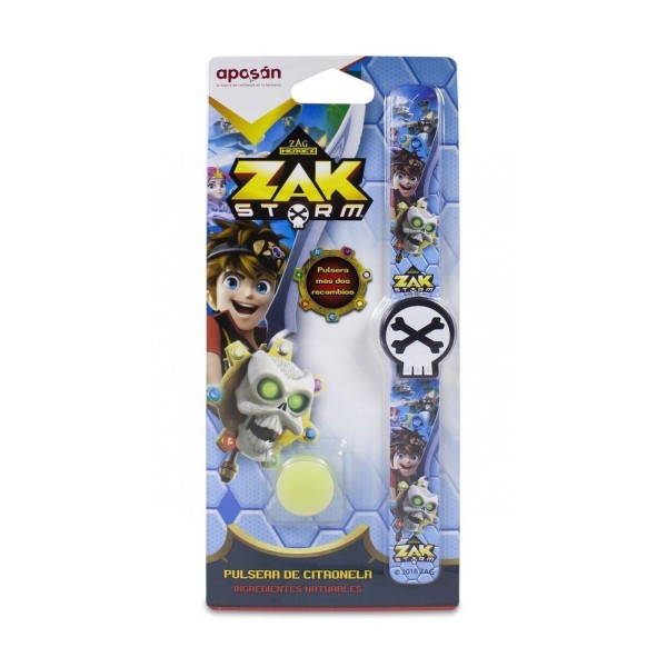 Aposan Pulsera Citronela Zak Storm