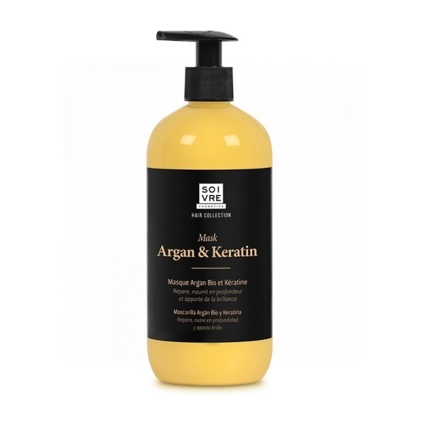 Soivre Mascarilla Capilar Argán y Keratina 500ml