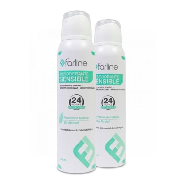 Farline Desodorante Spray Sensible Duplo 2 x 150ml