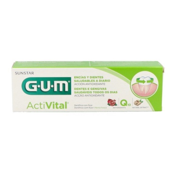 Gum ActiVital Gel Dentífrico1 Envase 75ml