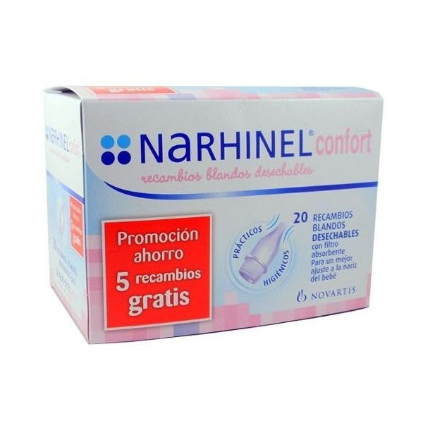 Narhinel Confort Recambio 20un