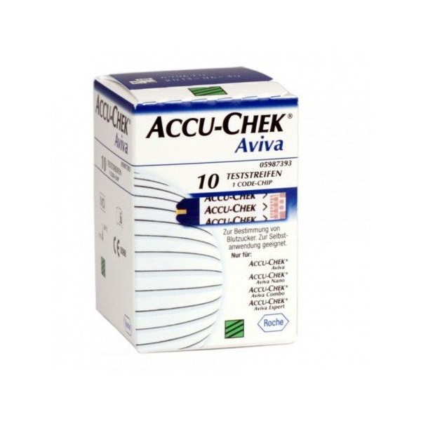 Accu-chek Aviva 10 Tiras