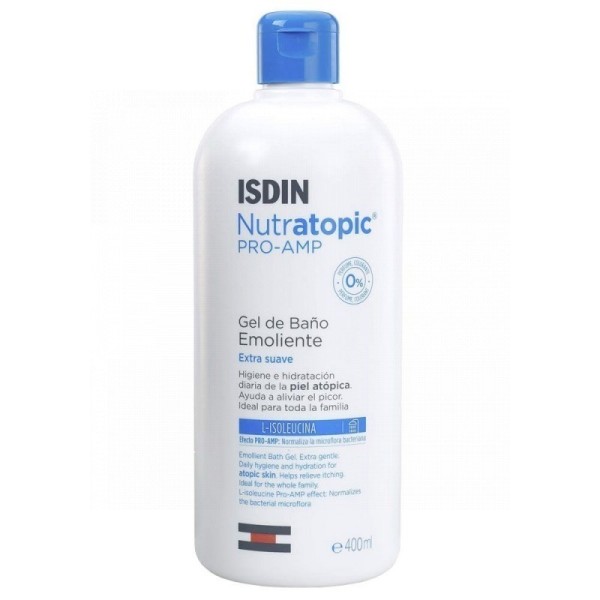 Isdin Nutratopic Pro-amp Gel de Baño Emoliente 400ml