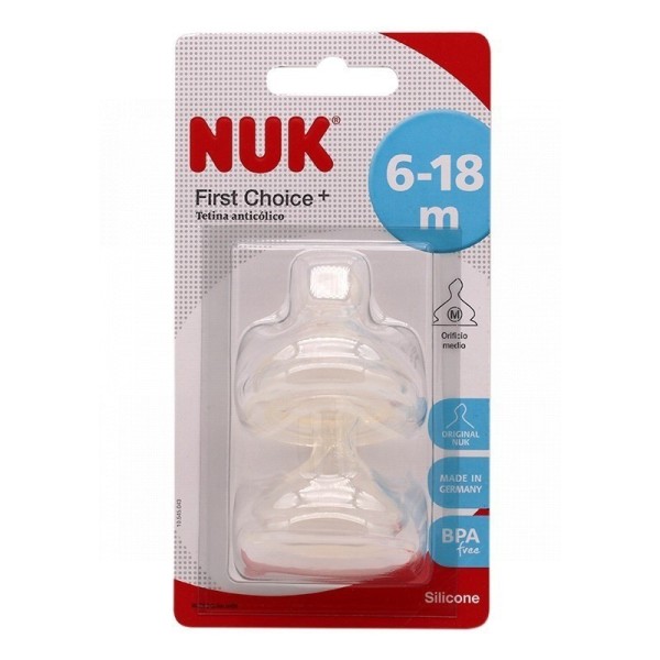 Nuk Tetina FC+ Silicona 6-18m Talla M