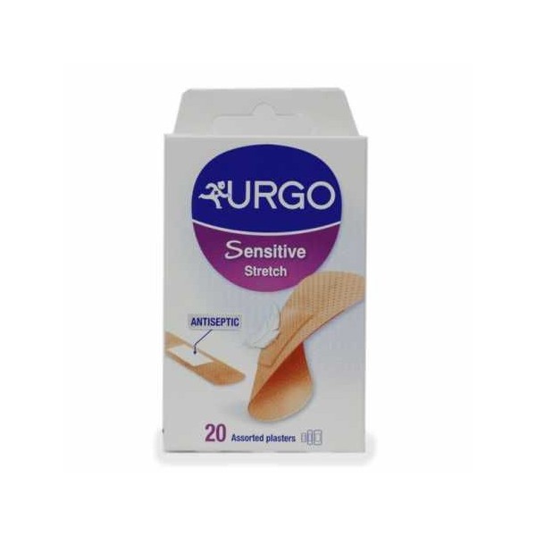 Urgo Sensitive Stretch 20 Tiritas Precortadas